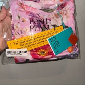 Posh Peanut Brisa 2T Pajama Short Sleeve Set, NWT